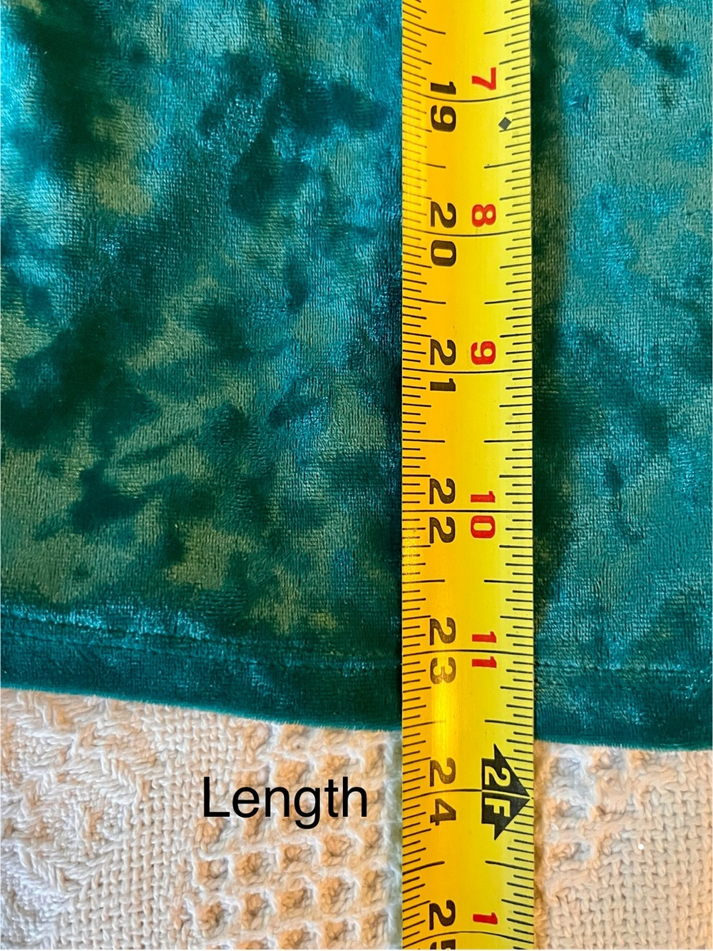 NWT NEW J. Jill Velvet Long-Sleeve Women’s Top in Teal - Picture 8 of 8